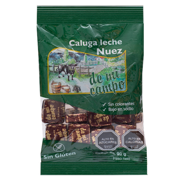 Caluga Leche Nuez 90 gr – de mi campo | Biomercado Sin Gluten