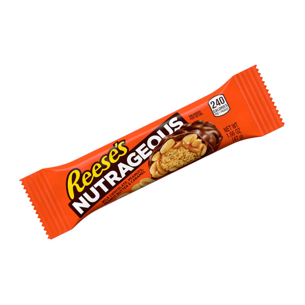 Reeses Nutrageous Barrita (Con mantequilla de Mani) 47 g